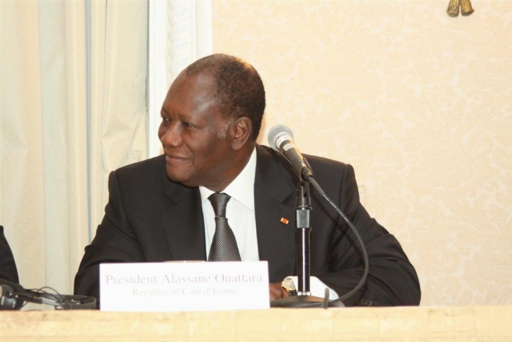 De retour des Usa samedi Ouattara, depuis hier à Abuja